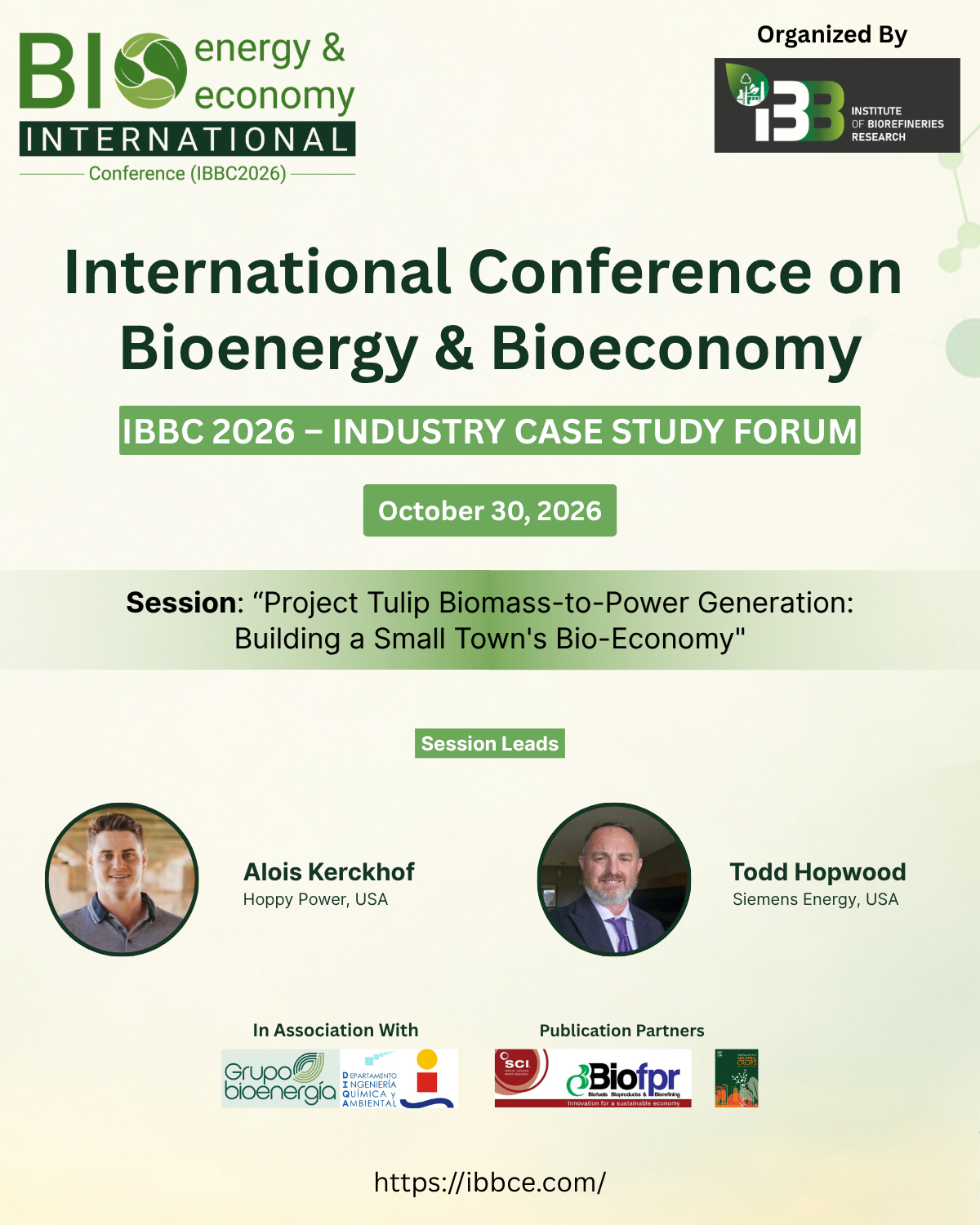 Project Tulip biomass-to-power generation