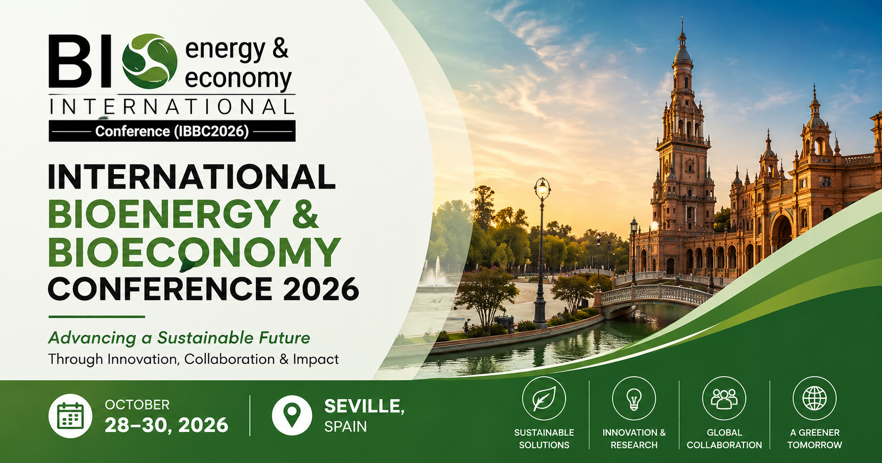 International Conference on Bioenergy & Bioeconomy (IBBC) logo